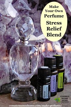 Learn how to make perfume with essential oils and enjoy these blends for self-confidence, stress relief and more. These are great for your own use or as a gift. #DIY #recipes #forwomen Make Perfume With Essential Oils, Perfume With Essential Oils, Making Perfume, Amazing Grace Perfume, Make Perfume, Homemade Lotions, Helichrysum Essential Oil