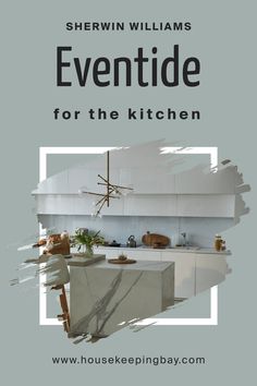 Eventide SW 9643  for the Kitchen by Sherwin-Williams Appliances White