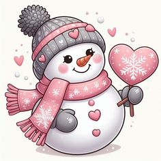 Cute Christmas Pictures To Draw, Christmas Snowman Drawing, Christmas Animals Drawing, Cute Snowman Drawing, Christmas Aesthetic Art, Cute Snowmen Drawings, Drawing Snowman, Cute Christmas Art, Christmas Cartoon Pictures