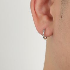 Textured Hoop Earrings Mens Ear Piercing Ideas Stud Earrings, Men’s Earrings, Best Earrings For Men, Guys Ear Piercings, Best Earrings, Sunglasses Necklace, Pretty Ear Piercings, Stud Earrings For Men, Earrings For Men