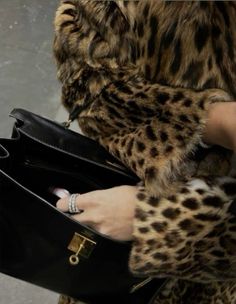 Cheetah Print Outfits, Samantha Jones, Print Coat, Outfits Winter