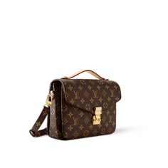 Products by Louis Vuitton: Pochette Métis Louis Vuitton Satchel, Pochette Louis Vuitton, Louis Vuitton Pochette Metis, Monogram Handbag, S Monogram, Louis Vuitton Pochette, Louis Vuitton Official, Small Leather Goods, Monogram Canvas