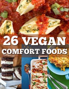 25 vegan comfort foods that are easy to make, delicious and nutritious