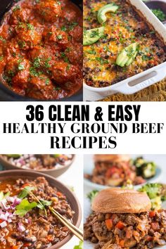 the best healthy ground beef recipes