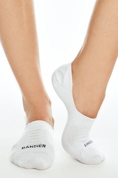 No show socks BANDIER exclusive Compression arch band Vented top and sides Quick dry performance yarn Imported 82% polyester, 13% nylon, 3% elastane, 2% elastodiene BND10422-White No Show Socks, Sock Shoes, Quick Dry, New Arrivals, Arch, Socks, Yarn, Band, Quick Saves