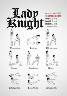 an exercise poster with instructions to do the same workout for each person in their life