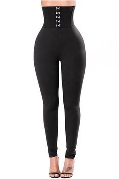 Lyra Very High Waisted Black Skinny Pants - MY SEXY STYLES Black Corset Belt, Corset Leggings, Leggings Summer, Body Lingerie, Best Jeans For Women, Waist Corset, Floral Jeans, Mommy Baby, Fitness Leggings