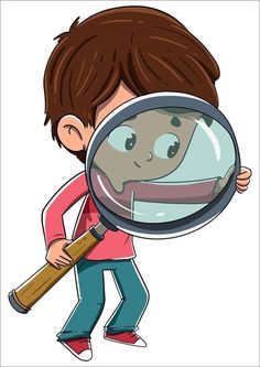 Cartoon Clip, Kids Clipart, School Pictures, Science Center, Art Drawings For Kids, Cartoon Pics, Magnifying Glass