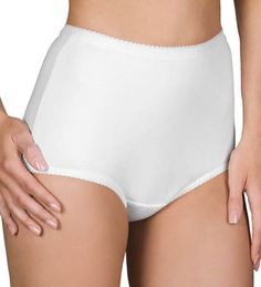 Shadowline Cotton Classics Brief Panty Classic Cotton Brief Bottoms, Basic Solid Bottoms For Daywear, White Bottoms With Elastic Waistband And High-cut Leg, Cotton High-cut Leg Bottoms For Daywear, White Cotton Bottoms With Soft Touch, Basic Cotton Brief Bottoms, Seamless Cotton Brief Bottoms, Basic Brief Bottoms With Moderate Coverage, Basic Bottoms With Moderate Coverage Brief