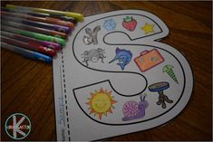 the letter s is for coloring pages with crayons and pencils next to it