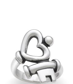 An expression of love and promise, our unique wraparound ring is a variation of the popular key symbol.sterling silvercomes sizedapprox. 0.94" widthMade in USA. Key Symbol, James Avery Bracelet, Xoxo Jewelry, James Avery Rings, James Avery Jewelry, Hammered Silver Ring, Sterling Silver Jewelry Rings, Heart Keyring, Jewelry Accessories Ideas