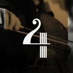 an image of a violin with the number 2 on it