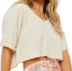 Ribbed Crop Top, Ribbed Top, Altar'd State, Crop Blouse, Love This, Casual Women, Blouses For Women, Crop Top, Collage