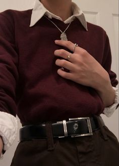 Dark Academia Outfit Inspo Men, Button Down Shirt Outfit Professional, Outfit Ideas Dark Academia Casual, Burgundy Vest Outfit Men, Vintage Victorian Aesthetic Outfits, Dark Acedamia Outfits Masculine, Masc Outfits Dark Academia, Male Acedamia Fashion, Royalcore Outfits Men