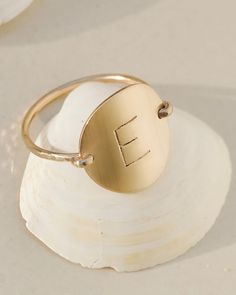 Material: 14k gold fill or sterling silverDimensions: 5/8" diameter (face of ring) Twisted Wire Rings, Crescent Ring, Gold And Silver Jewelry, Evil Eye Ring, Initial Ring, Handmade Rings, Handcrafted Necklace, Domed Ring, Jewelry Companies