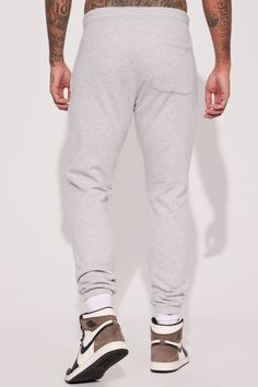 Available In Heather Grey. Elastic Waistband Drawstring Side Hand Pockets 60% Cotton 40% Polyester Imported | Mens Tyson Heavyweight Sweat Jogger in Heather Grey size 3XL by Fashion Nova Sweat Jogger, Sweat Joggers, Mens Fleece, Grey Fashion, Heathers, Fashion Nova, Heather Grey, Elastic, Grey