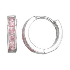 Add a touch of color to her outfits with a pair of these Junior Jewels simulated birthstone huggie hoop earrings.EARRING DETAILSLength: 12 mmClosure: leverback Metal: sterling silverAdditional details: simulated birthstone accentsPackaging: boxedGemstones may have been treated to enhance their appearance. Special care may be required. Size: One Size. Color: Pink. Gender: female. Age Group: kids. Pink Sterling Silver Hypoallergenic Hoop Earrings, Nickel-free Pink Huggie Hoop Earrings, Sterling Silver Huggie Earrings With Birthstone, Pink Nickel-free Huggie Hoop Earrings, Pink Hypoallergenic Small Hoop Huggie Earrings, Pink Hypoallergenic Sterling Silver Hoop Earrings, Pink Nickel-free Huggie Jewelry, Pink Huggie Hoop Earrings Nickel Free, Adjustable Pink Huggie Jewelry