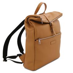 Denver Backpack: Italian Craft, Global Flair - Pack Eco, Pack Luxe! Step out in style with the Denver Soft Leather Backpack, a sustainable slice of Italy that brings pizzazz to your back! This bag isn't just a storage solution; it's a walking statement of eco-chic elegance. Available in "I mean business" black, "look at me" brown, and "uniquely me" light blue, it's the ultimate accessory for every trendsetter's wardrobe. Whether you're searching for the perfect black leather backpack, a mens lea Trendy Brown Leather Backpack For Travel, On-the-go Smooth Grain Leather Backpack, Trendy Brown Leather Backpack For On-the-go, Modern Backpack With Leather Lining For Everyday, Casual Brown Backpack For Business, Brown Travel Backpack With Smooth Grain, Modern Brown Backpack For On-the-go, Luxury Brown Backpack For Daily Use, Modern Leather Backpack With Leather Lining For Everyday