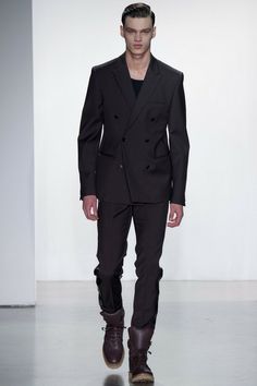 Calvin Klein Collection | Spring 2015 Menswear Collection | Style.com Stylish Mens Fashion, Sophisticated Outfits, Latest Mens Fashion