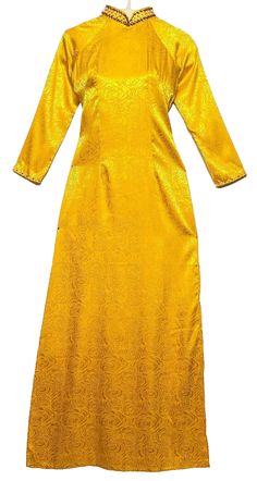 ao dai vietnamese dress gam thai tuan Ao Dai Vietnamese, Vietnamese Dress, Vietnam, Silk, High Quality