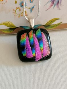 there is a necklace that has been made to look like crayons