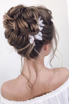 Wedding Updos For Long Hair, Hairstyle Bridesmaid, Updos For Long Hair, Wedding Bun, Wedding Bun Hairstyles, Wedding Updos, Hairdo Wedding