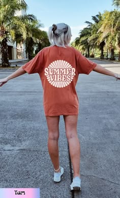 Summer Vibes Graphic T-shirt Beach T-shirt Summer T-shirt - Etsy Graphic Tees Summer Outfit, Cool Tee Shirt Designs Graphics, Retro Printed Summer T-shirt, Retro Summer T-shirt With Front Print, Vsco Style Letter Print T-shirt For Streetwear, White Vsco T-shirt With Text Print, Retro Summer T-shirt With Slogan, Trendy Graphic Print T-shirt For Summer Adventures, Trendy White Print T-shirt For Vacation