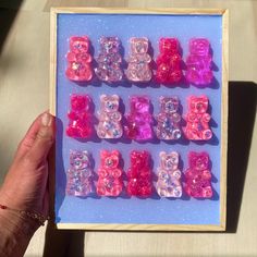 3D Gummy Bear wall art for your maximalist home. Handmade and available in my shop! Pop Art, Abstract Art, 3D Art, Dopamine Decor, Maximalism, Maximalist Home Decor, Maximalist Decor, Resin Art, Trippy Art, Vibrant Home Decor, Colorful Home, Colorful Home Decor, Gifts for her, housewarming gift, unique home decor, trendy home decor, funky home decor, groovy home decor, eclectic, eccentric, abstract decor, rainbow decor, art pop, colorful aesthetic, home decor aesthetic, colorful art Diy Funky Wall Art, Diy Decor Maximalist, Dopamine Art Aesthetic, Trippy Apartment, Colorful Aesthetic Home, Funky Eclectic Decor, Abstract Art 3d, Maximalist Home Decor, Home Decor Eclectic