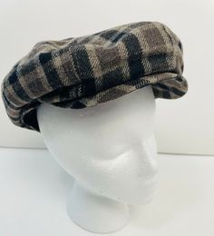 Masraze Vintage Collection Newsboy Cabby Style Hat Woolen Blend Size M. Newspaper Boy Hat, Boy Hat, News Boy Hat, Hat Fashion, Newspaper, Vintage Collection, Dream Closet, Wardrobe, Hats