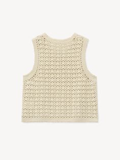 Composition : COTTON 100%Color : Light BeigeCountry of Origin : Republic of Korea W Concept, Knit Vest, Light Beige, Handmade Crochet, Color Light, Designer Fashion, Composition, Knitting, Crochet