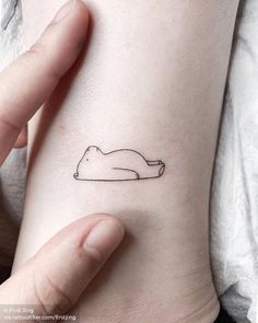 We Bare Bears. We Bear Bears Tattoo, Mimalistic Tattoo, Tattoo Ideas Medium Size, Simple Bear Tattoo, Minimalist Bear Tattoo, Cute Bear Tattoo, Tattoo Bear, One Line Tattoo, Simple Tattoos For Guys