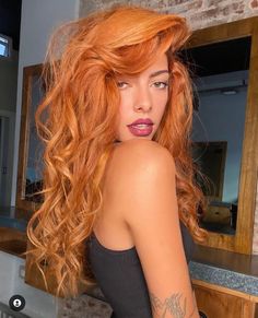 Cabello naranja Strawberry Blonde, Length Hair, Medium Length Hair Styles, Medium Length, Hair Lengths, Blonde, Hairstyles