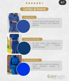 Inverno escuro profundo coloração pessoal azul look outfit Winter True Outfits, True Winter Palette, Bright Winter Outfits, Polyvore Winter, Cool Winter Color Palette