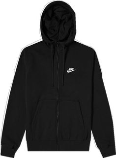 nike-mens-sportswear-club-fleece-tracksuit-bv2645-010-bv2671-010 Men's Sportswear, Tops And Bottoms, Mens Sportswear, Nike Men, White And Black, Black White, Black And White, Nike, Collage