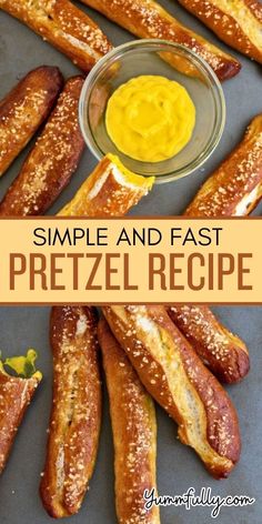 Making fresh pretzel sticks is easier than you think. True, they need a baking soda bath, but this step is easy! Don’t get discouraged by thinking you can’t make pretzels at home. All you need are a few basic kitchen staples, and some elbow grease, and you have the perfect homemade snack. No need to go to the mall for your pretzel fix anymore! Make Pretzels, Kitchen Staples, Pretzels Recipe, Appetizers Easy Finger Food, Pretzel Sticks, Basic Kitchen