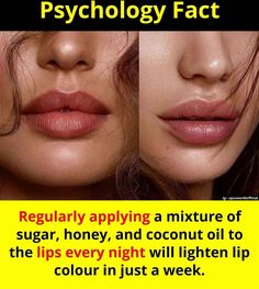 Lighten Lips, Lips Hack, Lips Care, Skin Care Basics, Clear Healthy Skin, Natural Skin Care Remedies, Lip Care Routine