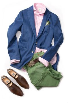 Mens Tailored Suits, Preppy Mens Fashion, Gents Fashion, Green Trousers, Mens Fashion Classic