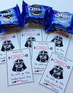 star wars candy bar wrappers with darth vader on them