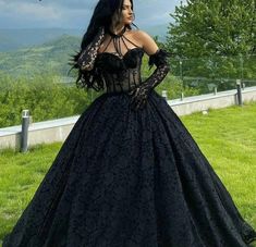 Persephone Wedding, Mafia Wedding, Dark Dresses, Gothic Wedding Dresses, Goth Prom Dress, Forest Wedding Dress, Goth Wedding Dresses, Black Lace Wedding Dress, Black Wedding Dress Gothic