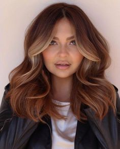 Auburn Copper Hair Balayage, Light Auburn Hair Color, Brown Balayage Hair, Auburn Balayage, Balayage Hair Color Ideas, Balayage Hair Color, 2023 Hair