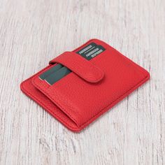 "Womens Wallet - Mothers Day Gift - Birthday Gift - Engagement Gift - Wedding Gift - Anniversary Gift - Gift for Her - Bifold Wallet ◉ Description ◉ You can use it for ID, credit cards or business cards. Our beautiful leather items make great personalized gifts for the special people in your life. ◉ Item Features ◉ ✓ Leather Bifold wallet. ✓ Red. ✓ 100% Full Grain Leather (This high-quality leather develops an elegant rich patina as it ages). ✓ Fits 5 credit cards or 25 business cards comfortabl Classic Red Card Holder For Gift, Red Card Holder With Interior Slots For Gift, Red Rectangular Card Holder Gift, Red Bifold Card Holder For Gift, Red Wallets With Card Slots For Gift, Classic Card Holder With Id Window As Gift, Red Wallets With Card Slots As Gift, Envelope Shaped Rfid Blocking Card Holder Gift, Rfid Blocking Envelope Card Holder Gift