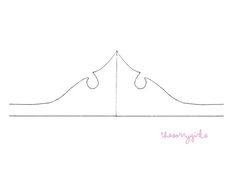 a line drawing of the top of a mountain with text underneath it that reads, triangulars