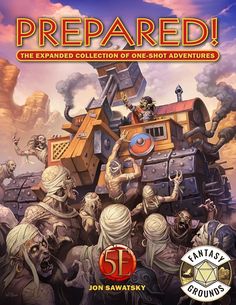 the book cover for prepare by jon sawley