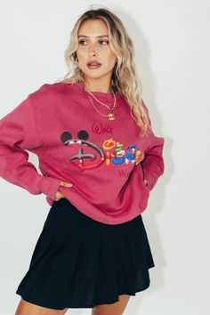 Disney – Sunshine Dreamer Disney Sweatshirt, Gone Forever, Disney Sweaters, Disney Sweatshirts, Vintage Harley Davidson, Designer Vintage, Vintage Harley, Vintage Cartoon, Vintage Disney