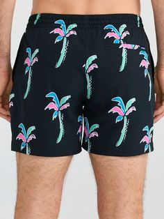 Grab your sunglasses and your flamingo floaty and sink into island time with these classic swimmers. These jealousy-inducing trunks feature an ultra quick drying shell, mesh basket liner and a zipper back pocket. Not to mention the elastic waistband and build-in drawstring designed to keep your trunks secure from the swim up bar all the way to the all you can eat crab leg buffet. Fabric: 92% Polyester/8% Spandex Machine Wash Cold, Tumble Dry Low Best for: Swimming, Sunbathing, Boat Days, Boogie Black Casual Swimwear For Vacation, Casual Black Swimwear For Vacation, Casual Swimwear With Uv Protection For Pool, Casual Black Swimwear For Pool, Casual Black Swim Trunks For Beach Season, Uv Protection Summer Swim Trunks For Vacation, Casual Swim Trunks With Uv Protection For Beach Season, Summer Vacation Swim Trunks With Uv Protection, Black Summer Swim Trunks For Swimming