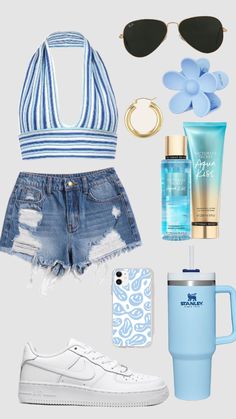 Summer Inspired Outfits, Outfits Shuffle, Girly Summer Outfits, Beachy Outfits, Top Marks