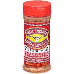 steak seasoning, great american land and cattle co