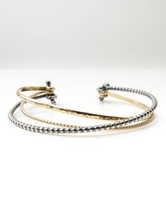 Cuff Bracelet, Wrap Bracelet, Silver and Gold Bracelet, Multi Strand Bracelet, Made to Order Silver And Gold Bracelet, Silver Diamond Necklace, Jewelry Bracelets Gold, Multi Strand Bracelet, Strand Bracelet, Bracelet Silver, Silver And Gold, Multi Strand, Atom