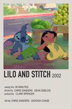 the poster for lilo and stitch