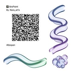 an image of a qr - code for a web page that is designed to look like a spiral